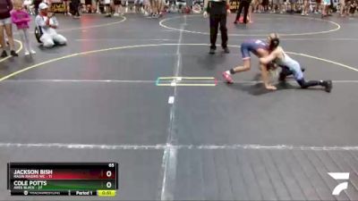 65 lbs Round 1 (6 Team) - Cole Potts, Ares Black vs Jackson Bish, Ragin Raisins WC