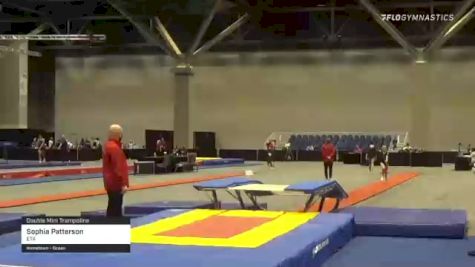 Sophia Patterson - Double Mini Trampoline, ETA - 2021 USA Gymnastics Championships
