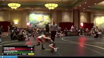 56 lbs Round 4 (6 Team) - Taten Roper, Ares Red vs Bowen Bartow, MO All Stars