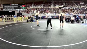 132-D2 1st Place Match - Luyed Hurtado, Horizon High School vs Matthew Krawczenko, Canyon View High School