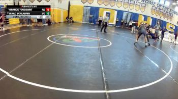190 lbs Cons. Round 3 - Orande Toussaint, Park Vista Community vs Isaac Scalabrin, Ft Pierce Central