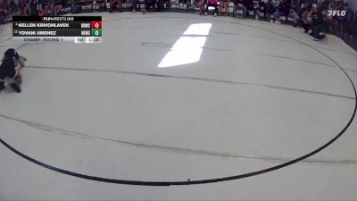 116 lbs Champ. Round 1 - Yovani Jimenez, Nebraska Elite Wrestling Club vs Kellen Krivohlavek, Big Red Wrestling Club