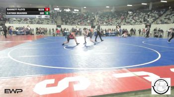 110 lbs Consi Of 32 #1 - Barrett Floyd, Westmoore Wresting vs Cayden Beavers, Harrah
