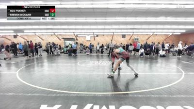 140 lbs Consi Of 4 - Ace Foster, Osceola-Mills vs Steven McCann, East Rochester