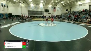 126 lbs Round 3 (10 Team) - Caeden Robertson, Douglas vs Adrien Joey, Scottsbluff