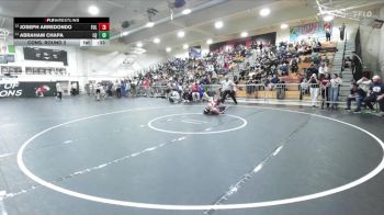 113 lbs Cons. Round 2 - Abraham Chapa, La Quinta/LQ vs Joseph Arredondo, Fullerton
