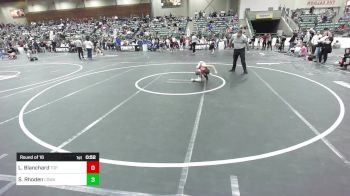 50 lbs Round Of 16 - Lane Blanchard, Top Fuelers WC vs Sawyer Rhoden, Cowa