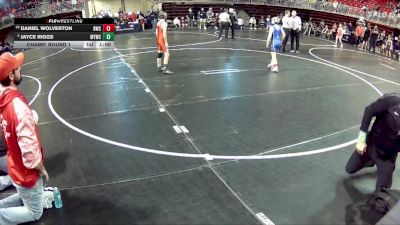 85 lbs Champ. Round 1 - Jayce Riggs, McCook Youth Wrestling Club vs Daniel Wolverton, Bennington Wrestling Club