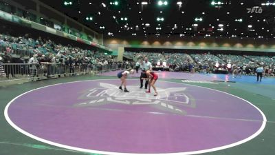 120 lbs Round Of 16 - Linsey Ortega, Toppenish vs Jordan DeLeon, Oak Ridge