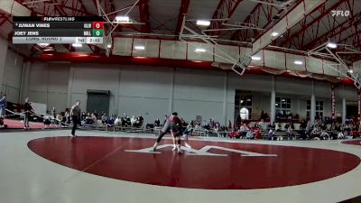 165 lbs Cons. Round 2 - Juwan Vines, Olivet vs Joey Jens, Millikin
