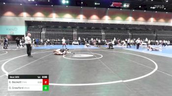 165 lbs Consi Of 16 #1 - Sam Beckett, Stanford vs Devin Crawford, Montana-Northern