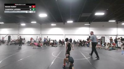 157 lbs Quarterfinal - Cameron Laterra, DC Trained vs Isaiah Hurst, Forge