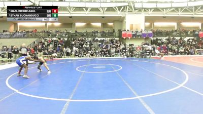 126 lbs Quarterfinal - Mael Pierre-Paul, Bunnell vs Ethan Buonanducci, Enfield