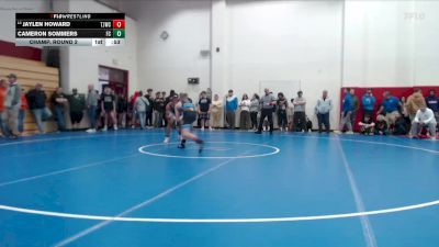 157 lbs Champ. Round 2 - Jaylen Howard, Team Jeff Wrestling Club vs Cameron Sommers, Franklin Community