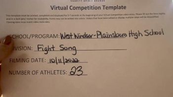 West Windsor Plainsboro High School North [Varsity - Fight Song] 2022 UCA & UDA Virtual Game Day Kick-Off