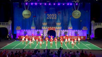 University of South Dakota [2023 Game Day - Open All Girl Cheer Semis] 2023 UCA & UDA College Cheerleading and Dance Team National Championship