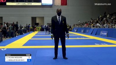 CHARLES KILYAN MCGUIRE vs JOAO ARAUJO SILVA DA COSTA 2021 World IBJJF Jiu-Jitsu No-Gi Championship