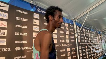 Yomif Kejelcha Felt Good After Runner-Up Finish At Pre Classic