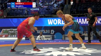 125kg - Hayden Zillmer, USA vs Zyyamuhammet Saparov, TKM