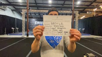 Cheer Athletics - Trevor_Clark - Prelims [Senior Male] 2021 Battle In The Arena