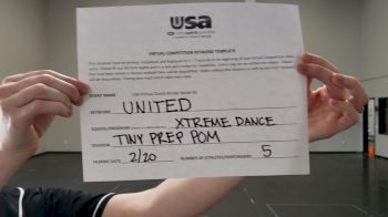 Xtreme Dance [Tiny - Prep - Pom] 2021 USA Virtual Dance Winter Series #2