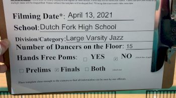 Dutch Fork High School [Virtual Large Varsity - Jazz Finals] 2021 NDA High School National Championship