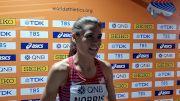 Josette Norris After The 1500m Final