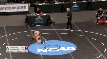 145 lb Quarterfinal, Alex Szkotnicki, McKendree vs Alissa Caltagirone, Northern Michigan