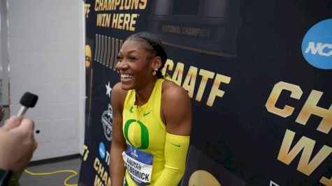 Aaliyah McCormick Wins NCAA 60m Hurdles in 7.86 and Talks Importance of Balance