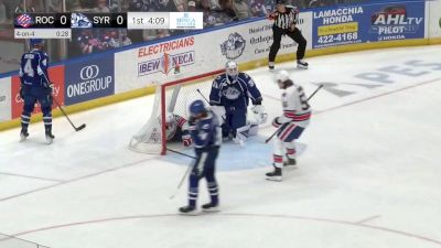 Mason Jobst Gives Rochester Americans 1-0 Lead In Game 3 Against Syracuse Crunch