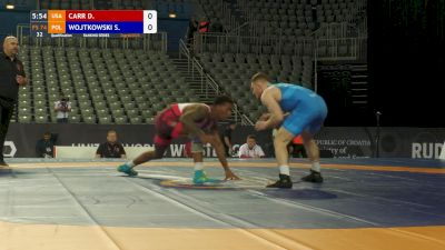 74 kg Qualif - David Carr, USA vs Szymon Wojtkowski, POL