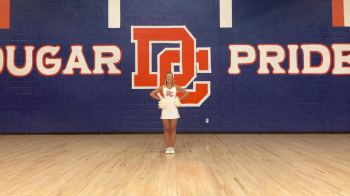 Dickson County High School - Addi Kate King [Senior - Solo - Pom] - 2024 - UDA-Solo-Showdown