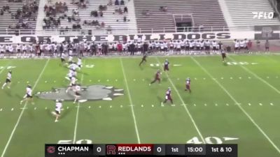 Highlights: Chapman vs Redlands | 2024 SCIAC Football