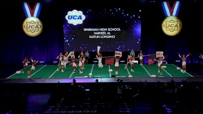 Sparkman High School [2023 Small Coed Game Day Semis] 2023 UCA National High School Cheerleading Championship