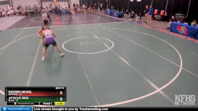 Atticus Dick&nbsp;&nbsp;over&nbsp;Kayden Nickel