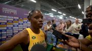 jamaican womens 4x100m  interview