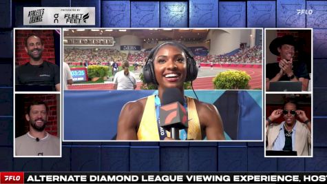 Masai Russell Interview | 2026 Monaco Diamond League