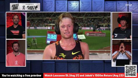 Parker Wolfe Interview | 2026 Lausanne Diamond League