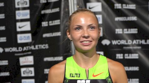 Ellery Lincoln After Running the 4th Fastest 1500m in High School History