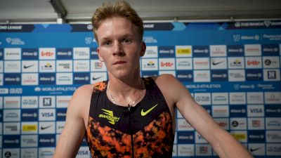 Ethan Strand Trusts His Fitness After Third-Place Finish | 2026 Brussels Diamond League Post-Race Interview
