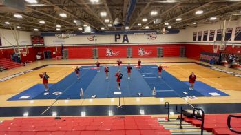 Pittston Area High School [Small Varsity Non Tumbling Game Day] 2023 UCA & UDA December Virtual Challenge