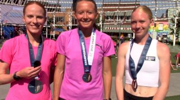 Representing Minnesota Distance Elite, Annie Frisbie, Caile Logue Hughes and MaKenna Thurston recap their Women's 6k performances