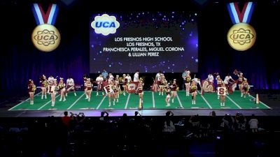 Los Fresnos High School [2023 Large Coed Game Day Semis] 2023 UCA National High School Cheerleading Championship