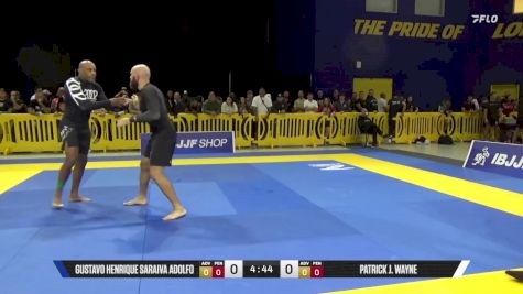 Patrick J. Wayne vs Gustavo Henrique Saraiva Adolfo 2025 Pan IBJJF Jiu-Jitsu No-Gi Championship
