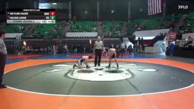 1A-4A 144 Champ. Round 2 - Julian Lowe, St. John Paul II vs Skyler Haise, West End High School