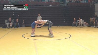 144 lbs 3rd Place - Jacob Rasamee, James Island vs Matthew Spignardo, Lucy Beckham