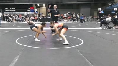 131 lbs 1st Place Match - Madison Pena, Wayland Baptist University vs Daizy Gomez, Friends University