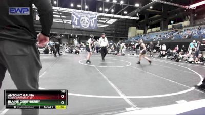 100 lbs Placement - Antonio Gauna, Kansas Warriors 1 vs Blaine Derryberry, Prodigy NDT