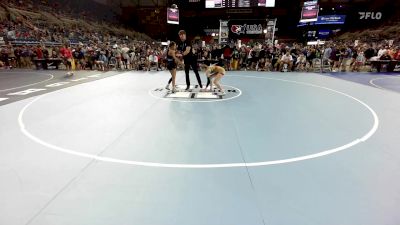 100 lbs Rnd Of 32 - Brooke Corrigan, WI vs Mya Mazon, AZ