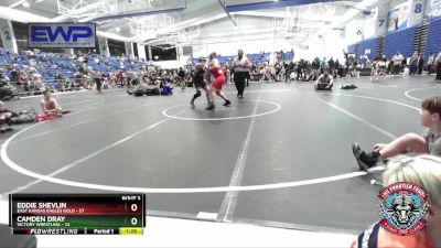 160 lbs Placement (4 Team) - Camden Dray, Victory Wrestling vs Eddie Shevlin, East Kansas Eagles Gold